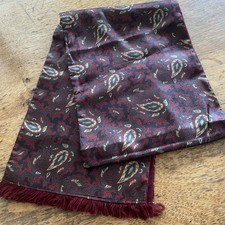 VINTAGE UNBRANDED SCARF satin