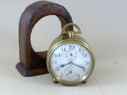 Zenith watch brass alarm - co,
