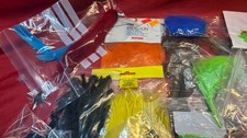 1 Box Fly Tying Feathers Fur
