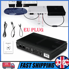 MINI UPS 5V/9V/12V 10400mAh Uninterruptible Power Supply For WiFi Router EU Plug