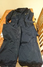 Dickies Ladies or Mens Zip Navy Blue Colour  Boilersuit or Overalls. 