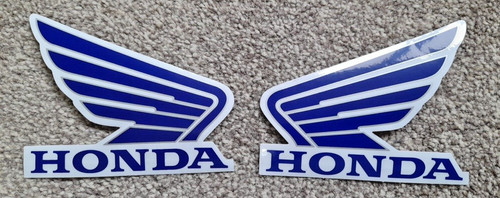 Honda pair blue fuel tank - fuel,