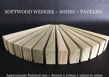 Wooden wedges shims - wedges, ~