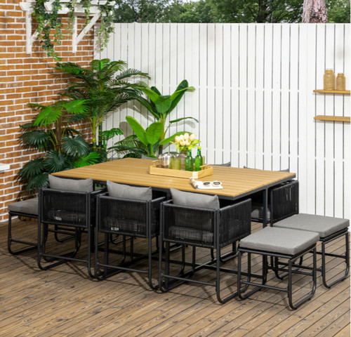 Rattan cube garden - rattan, furniture