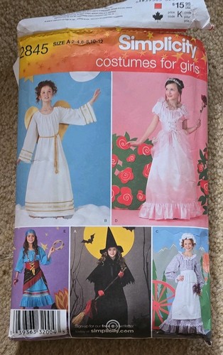 Simplicity 2845 sewing - simplicity, pattern