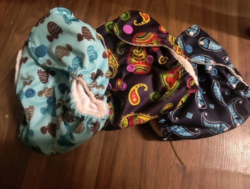 Reusable cloth nappies - x,