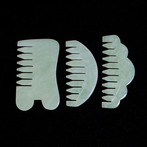 Natural massage comb green - comb,
