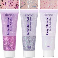 Body Glitter Gel 3PCS, 50ml