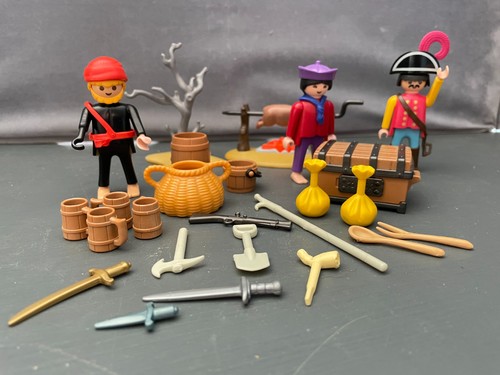 Vintage playmobil pirate hog - vintage,