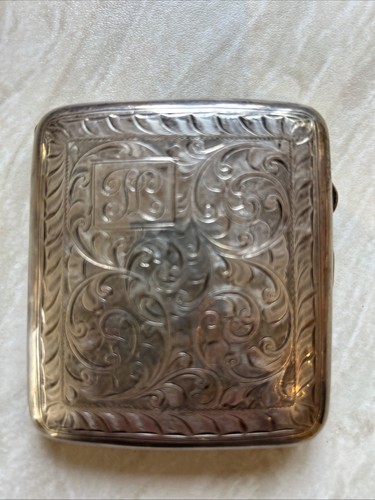 Sterling silver cigarette - sterling,