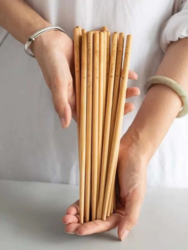 Pairs wooden chopstick - 10,