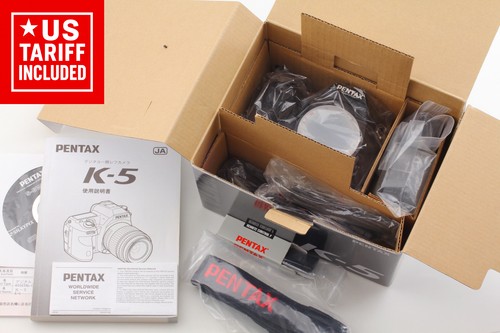 Mint box pentax k - box】, k-5