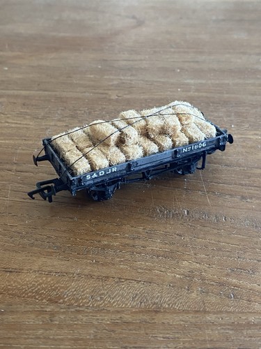 Custom djr 4mm plank wagon - custom, s&djr