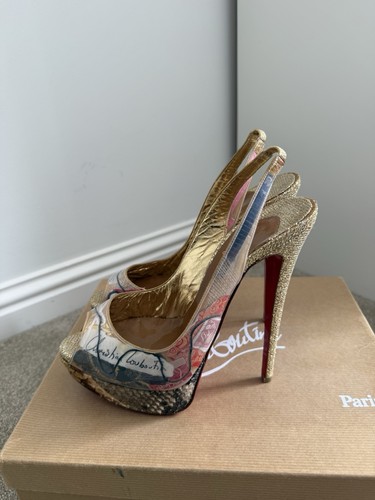 Christian louboutin pvc and - pvc,