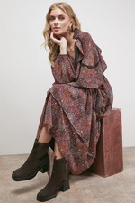 Oasis Chocolate Chelsea Boots Womens Casual Boots