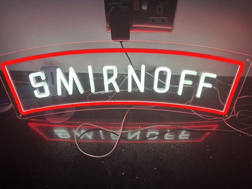Smirnoff neon sign ideal - smirnoff,