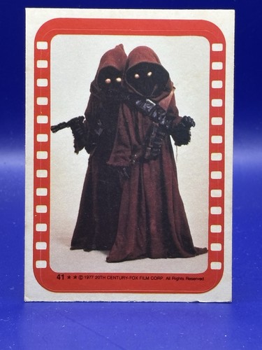 1977 topps jawas sticker - 1977,