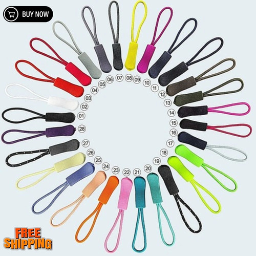 20pcs zipper pull puller - zipper,