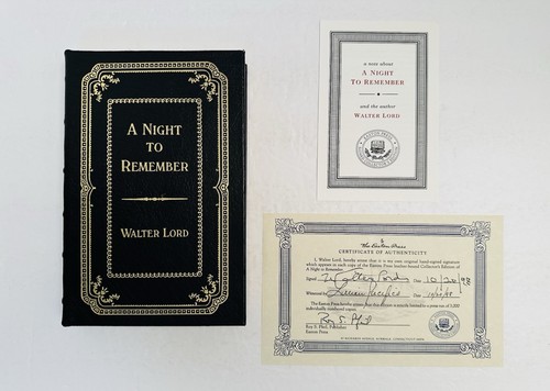 Easton press night to - press, a