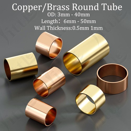 Copper brass round tube - round,