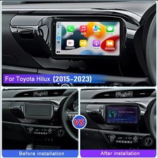 10in Car Stereo Radio GPS Navi for Toyota Hilux 2015-2023 2+64G Android 15 SWC