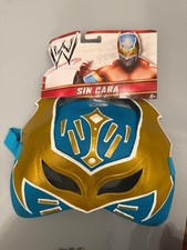 WWE Sin Cara Mask Blue Gold