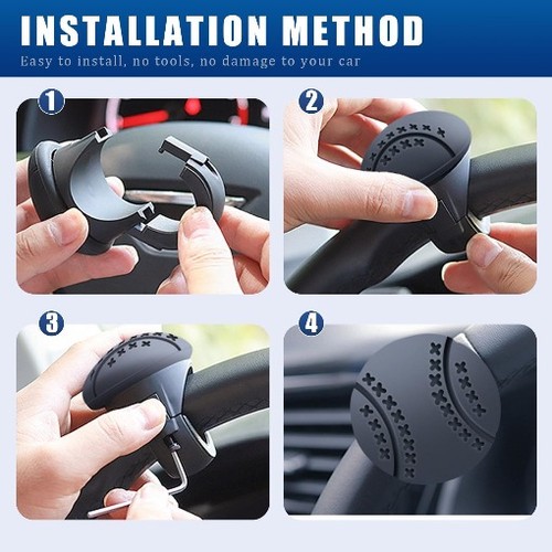 Steering wheel spinner - steering, knob