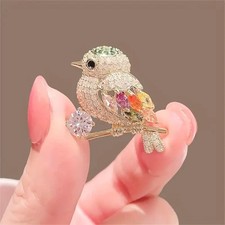 1pc Cute robin/Sparrow Brooch