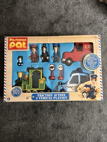 Postman pat police - pat, car