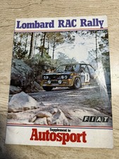 1982 Lombard RAC Rally.1982