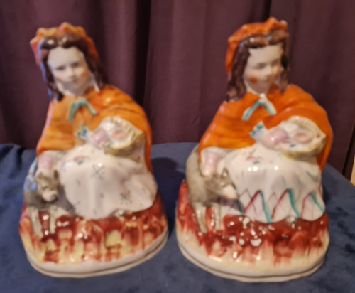 Pair staffordshire - a, of