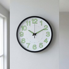 Luminous Wall Clock Glow in