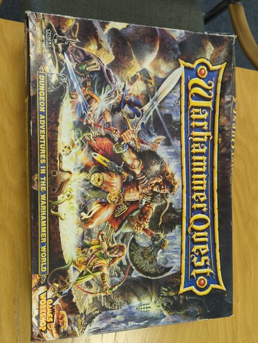 Warhammer quest 1995 - quest, board