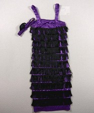 Rubies Ladies Size 8 Charleston Flapper Girl Gatsby Fancy Dress Costume 1920s