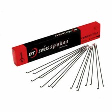 DT Swiss Competition Spokes Silver with Silver Nipples