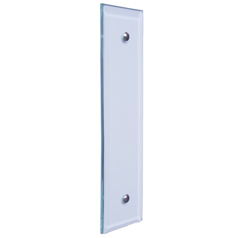 Crystal glass finger door push - glass,