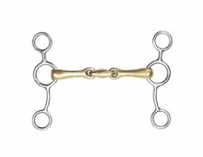 Shires Tom Thumb Gag Bit with Brass Alloy Mouth | Brass Alloy | 4 Sizes