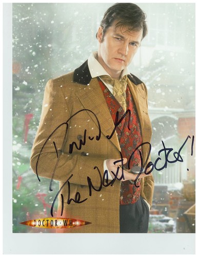 David morrissey signed doctor - david,