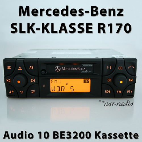 Genuine mercedes r170 - mercedes, radio