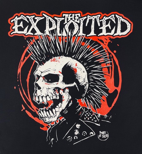 Exploited big back patch punk - big,