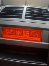 2004-09 Peugeot 407 display