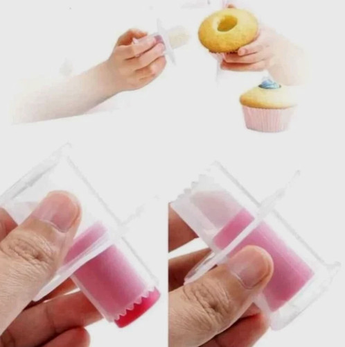 Catering cupcake corer - corer, plunger