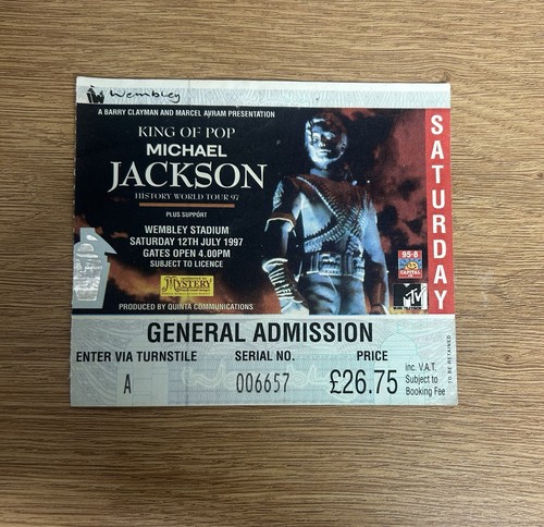 Michael jackson history tour - jackson,