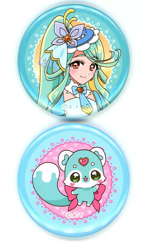 Detective precure badge bins - badge,