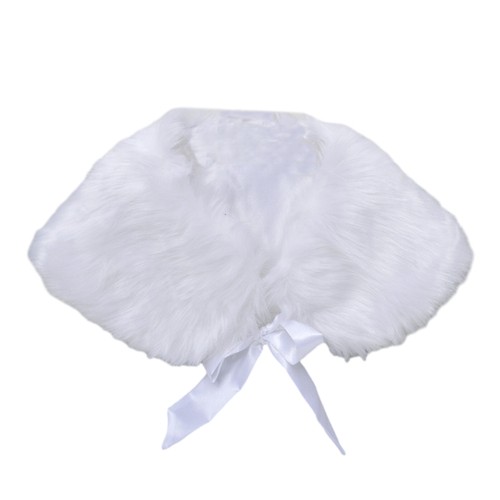 Delicate long furs - shrug, cape