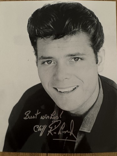 Cliff richard genuine signed - richard,