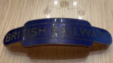 British Railways Eastern Blue Gilt Cap Hat Totem Badge