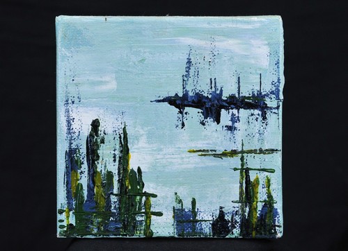 Lil nutter original acrylic - nutter,