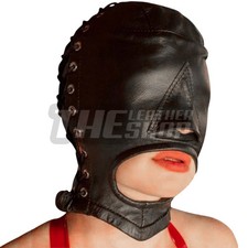 Bondage Hood Mask Lace Up BDSM