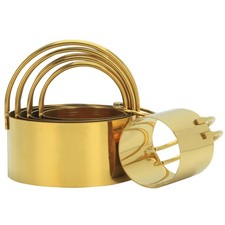 Round biscuit cutters with - round,